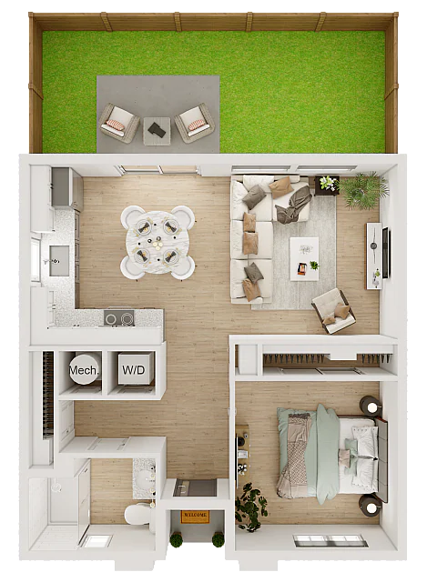 Unit 720 720 floor plan